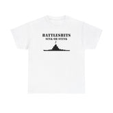 Battleshits Sink Or Stink - T-Shirt - Witty Twisters Fashions
